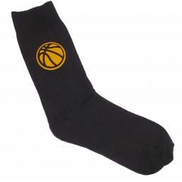 Basket Ball Socks - Perfect for the Sportsman, Great Novelty Gift Socks Luxury Cotton Novelty Socks Adult size UK 6-12 Euro 39-49