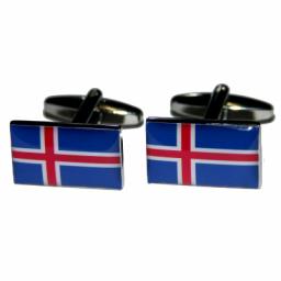 Iceland Flag Cufflinks (BOCF39)