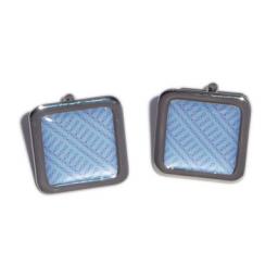 Blue & Red Illusion Patterned cufflinks