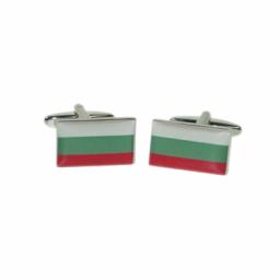 Bulgaria Flag Cufflinks (BOCF79)