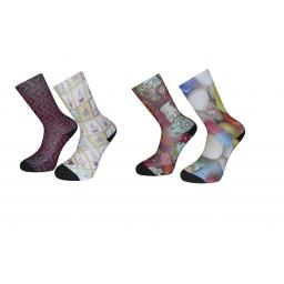 Design Your Own Novelty Socks-Mens/Ladies Socks - Personalised Socks (UK Adult Size 6-12)