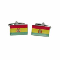 Bolivia Flag Cufflinks (BOCF78)