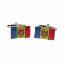 Moldova Flag Cufflinks (BOCF101)