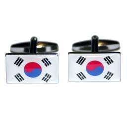 Korea Republic Flag Cufflinks (BOCF7)
