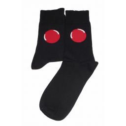 Red Pool Ball Socks Great Novelty Gift Socks Luxury Cotton Novelty Socks Adult size UK 6-12 Euro 39-49