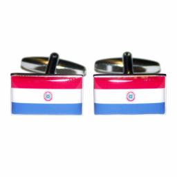 Paraguay Flag Cufflinks (BOCF22)