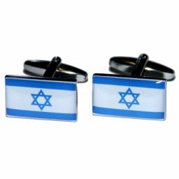 Israel Flag Cufflinks (BOCF36)