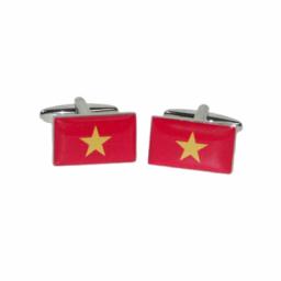 Vietnam Flag Cufflinks (BOCF119)