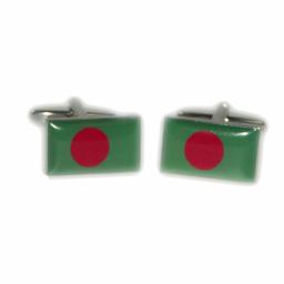 Bangladesh Flag Cufflinks (BOCF75)