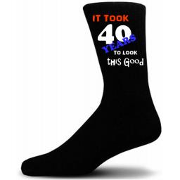 It Took 40 Years To Look This Good Socks A Great Novelty Socks For that special someone