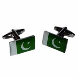 Pakistan Flag Cufflinks (BOCF105)