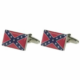 Confederate Flag Cufflinks (BOCF66)