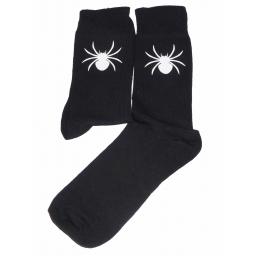 White Spider Design Socks Great Novelty Gift Socks Luxury Cotton Novelty Socks Adult size UK 6-12 Euro 39-49