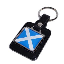 Scottish Flag Key Ring