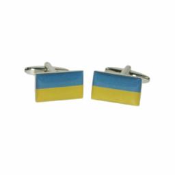 Ukraine Flag Cufflinks (BOCF116)