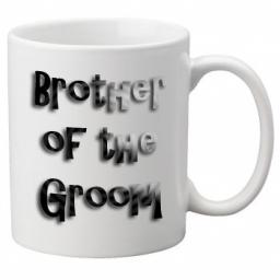 Brother of the Groom - 11oz Mug, Great Novelty Mug, Celebrate Your Wedding In Style Great Wedding Accessory