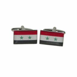 Syria Flag Cufflinks (BOCF110)