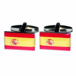 Spain Flag Cufflinks (BOCF29)