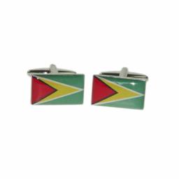 Guyana Flag Cufflinks (BOCF90)