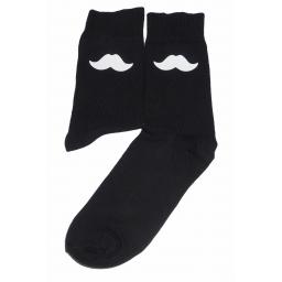 Natural Moustache Design Socks Great Novelty Gift Socks Luxury Cotton Novelty Socks Adult size UK 6-12 Euro 39-49