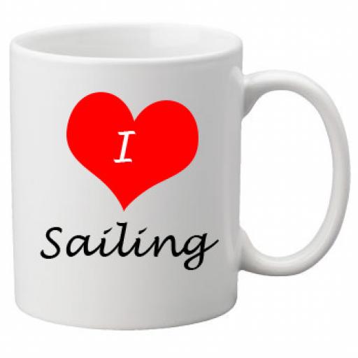 I Love Sailing 11oz Ceramic Mug