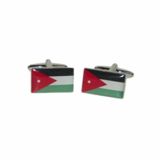 Jordan Flag Cufflinks (BOCF94)