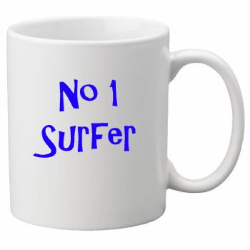 No 1 Surfer, 11oz Ceramic Mug