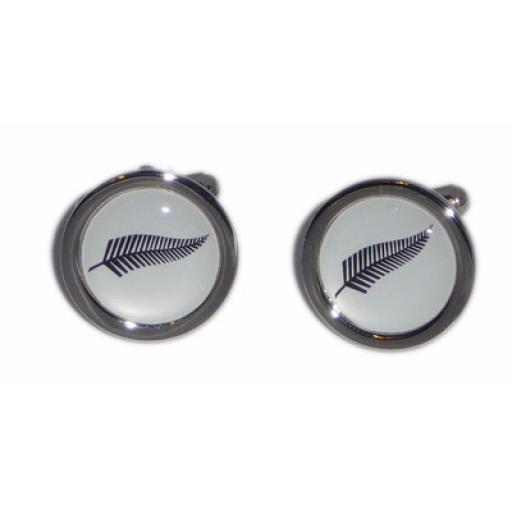 Black Fern cufflinks