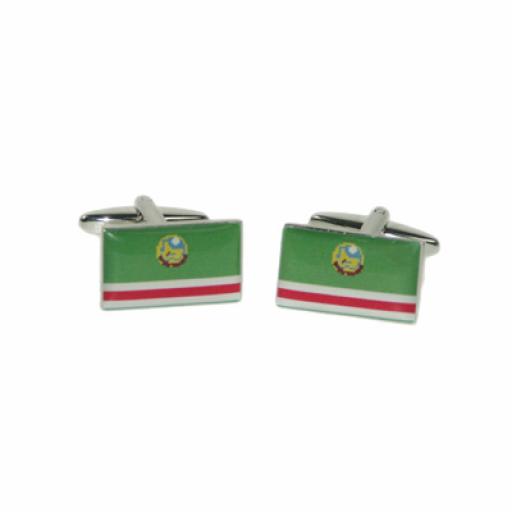 Chechenya Flag Cufflinks (BOCF81)